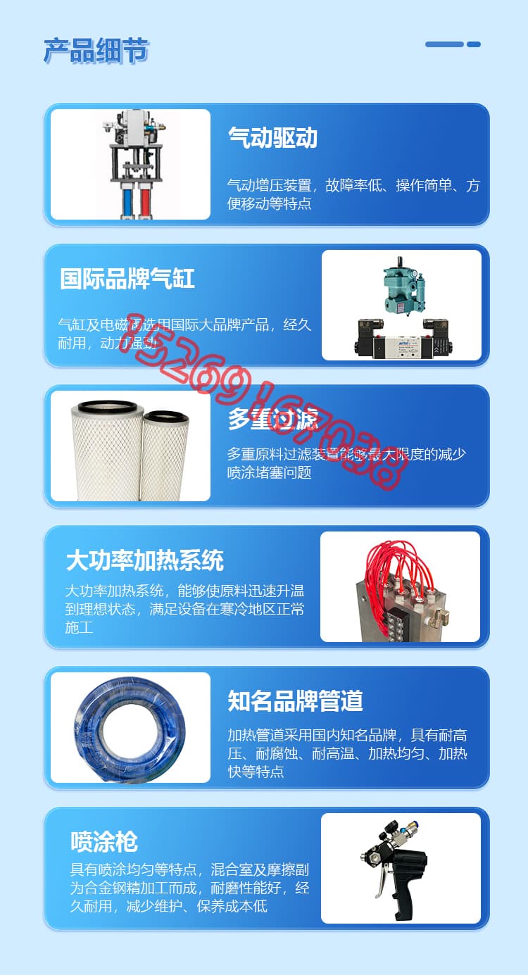 JX-Q30气动聚脲喷涂机设备详情介绍图片6
