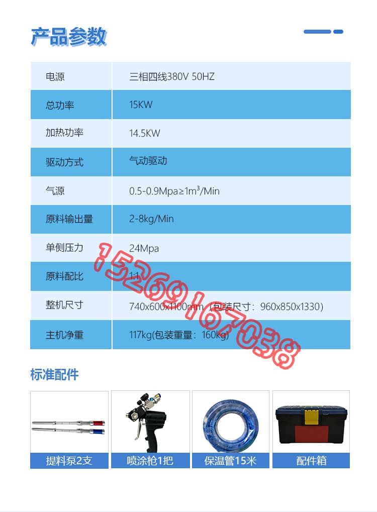 JX-Q30气动聚脲喷涂机设备详情介绍图片5