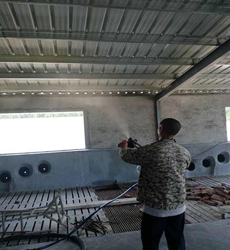 养殖场喷涂(图2) 养殖场喷涂
