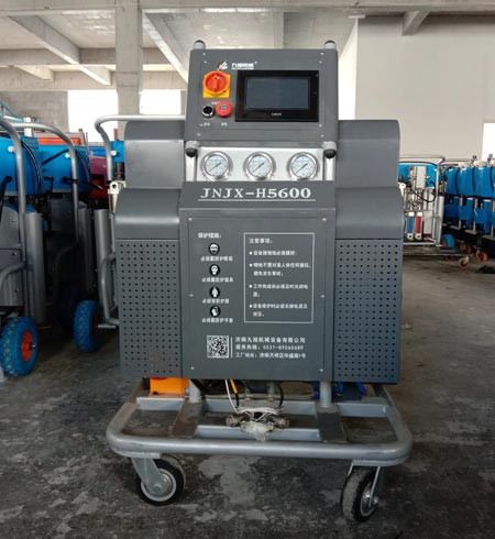 泡沫雕塑用什么硬化(图1) H5600-PLC聚脲涂料喷涂机