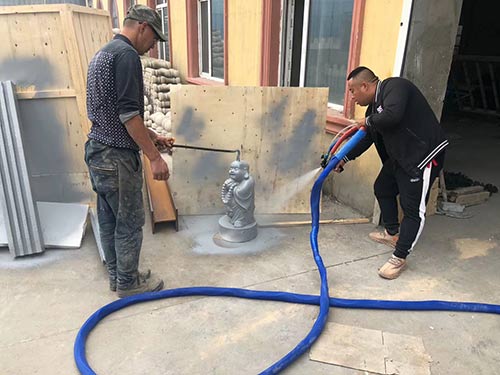 什么东西喷涂到泡沫上增加硬度(图2) 聚脲喷涂到泡沫上增加硬度